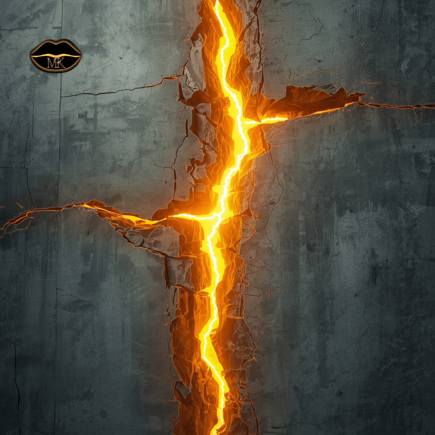 Concrete Glow — AI-generated cover